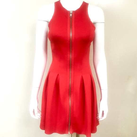 Olsenboye Dresses & Skirts - New Hot Sexy Red Scuba Dress
